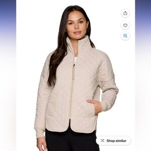 Avalanche Quilted Light Tan Jacket